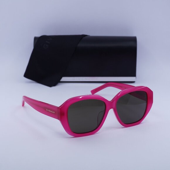 Final Price! Givenchy GV40075F 75E Fuxia/Grey Sunglasses - Picture 1 of 10